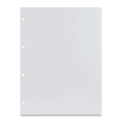 HAMA Foto karton, 23,3 x 31 cm, luknjan, 25 listov, bel
