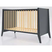 Lettino Krevetac za bebe Cosmo 120x60cm, Antracit