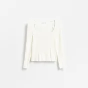Reserved - Bluza od rebrastog žerseja