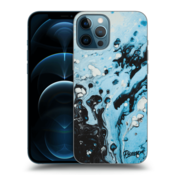 Silikonska prozirna maskica za Apple iPhone 12 Pro Max - Organic blue