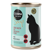 Cosma Soup 6 x 100 g - Piščančji file s piščančjimi jetri in brokolijem