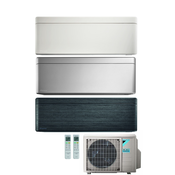 DAIKIN Multi-split klimatska naprava - enkrat notranja enota FTXA20A (srebrna) in dvakrat notranja enota FTXA35A (bela + črna) + zunanja enota 3MXM52N