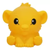 Paladone Mehka in varna silikonska luč, Disney Levji kralj: Simba, 15 cm, silikonska, brezžična, nočna luč