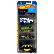 Hot Wheels: Batman vozila, komplet 5 avtomobilčkov - Mattel