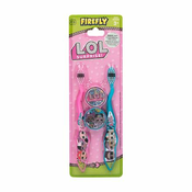 L.O.L. Surprise Travel Kit 2 Toothbrush and Caps zobna ščetka za otroke z držalom od 3 let 2 kos
