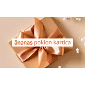 Ananas poklon kartica V