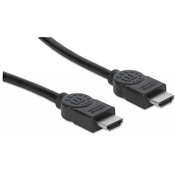 Hdmi 1.4 audio/video kabel, 3m hdmi m/m