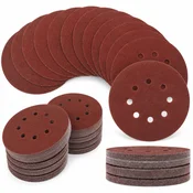 Kraft&Dele Brusilni disk z ježkom in luknjami 125 mm P100 50 kosov KD11810