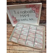 Darilo s čokoladicami MAMICA ČOKDAR 09