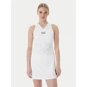 EA7 Emporio Armani Teniška obleka 7W000317 AF14524 U0002 Bela Regular Fit