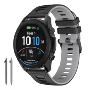 Dvobarvni silikonski pašček za uro Garmin Forerunner 245 Music