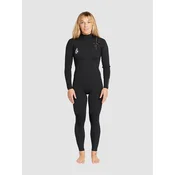 Volcom 4/3mm Chest Zip Full Wetsuit black