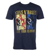 Metal majica moška Guns N' Roses - UYI Navy - ROCK OFF - GNRTS70MN