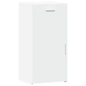 Vidaxl Komoda bela 45x42,5x93 cm inženirski les