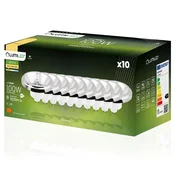 LUMILED 10x LED žarnica GU10 reflektor ES111 15W = 100W 1521lm 3000K topla 24° srebrna svetila