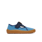 Copati Froddo Barefoot Canvas T-Bar G1700439-1 S Modra