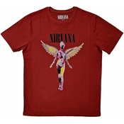 Nirvana Majica In Utero Red 2XL