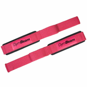 GymBeam Gurtne – trake za dizanje X-Grip Pink