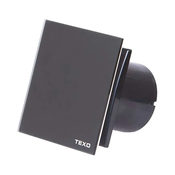 TEXO Ventilator za kupatilo Air Pro Flat Black Glass 100