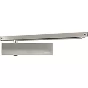 GEZE vratno zapiralo TS 5000 SoftClose, 1-krl., dr. tirnica s fik., videz inoxa