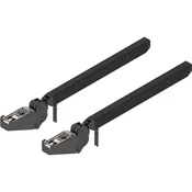 BLUM AVENTOS HF set teleskopska ročica, VK 480-610 mm, eklipse črna