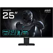 Gigabyte gejmerski monitor GS25F14, 25 FHD (1920x1080), SS IPS, 144Hz