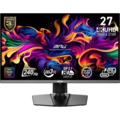 MSI MPG 272URX QD-OLED racunalni monitor 67,3 cm (26.5) 3840 x 2160 pikseli 4K Ultra HD Crno