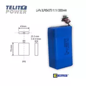 EEMB Li-Polimer 11.1V 3000mAh LP854374 ( 1258 )