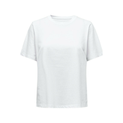 Only Sportske majice T-Shirt S/S Tee -Noos - White Bijela