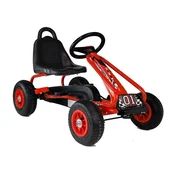 slomart LEAN TOYS Otroški gokart na pedala G201 - Rdeči