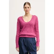 Pulover z dodatkom moherja United Colors of Benetton