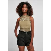 Womens Lace Body Khaki