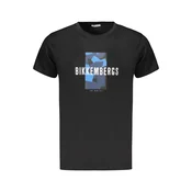 Črna moška majica Bikkembergs