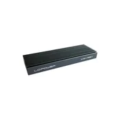 HDD SSD Rack LC Power LC-M2-C-NVME-4 Enclosure for NVMe M.2 SSD USB-C (USB3.2 Gen.2x1) Usb Type-C Black