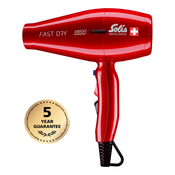 Solis Fast Dry 360° Ionic Red sušilo za kosu