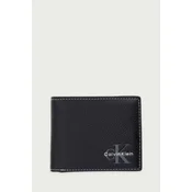 Denarnica Calvin Klein Bold Pebble Billfold W/ Coin LV04D1270G Črna