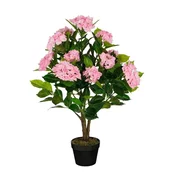 Cvetje umetno Mica, hortenzija roza v loncu v 85 x š 50 cm, Edel.