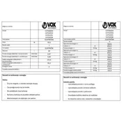 VOX steklokeramični štedilnik CHT 6000 W (4x steklokeramika)