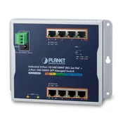 PLANET WGS-4215-8P2S network switch Managed Gigabit Ethernet (10/100/1000) Power over Ethernet (PoE) Black (WGS-4215-8P2S)