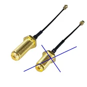 shumee Pigtail uFL/SMA vtičnica RF1.13 dolžine 25 cm