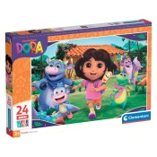 Clementoni puzzle maxi 24kos Dora 24826