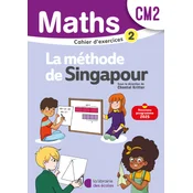 Mathématiques CM2 (2025) - Méthode de Singapour - Cahier dexercices 2