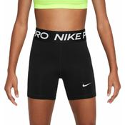 Djevojke kratke hlace Nike Girls Pro Dri-Fit Shorts - black/white