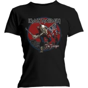 Iron Maiden Majica Trooper Red Sky Womens Black S