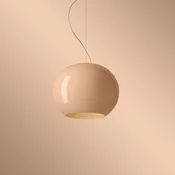 Foscarini LED viseča svetilka Buds 3, cipria, obešanje 350 cm - Dnevna soba/jedilnica - Dizajn - Steklo