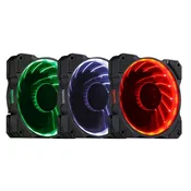 Ventilator EUROCASE RGB 120mm (spot Led)