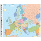 Europe Political - Michelin rolled & tubed wall map Encapsulated