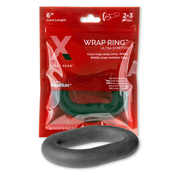 Savršeno pristajanje Ultra Wrap 6 - debeli prsten za penis - crni (15cm)"