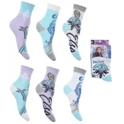 Javoli Disney otroške nizke nogavice Frozen silver, 3/1