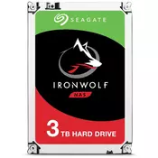Seagate IronWolf NAS tvrdi disk, 3TB, 3,5, SATA3, 64MB